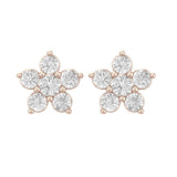 Premium Gold with Diamond Earrings
