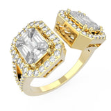 TR022 - Royal Mirage 18k Diamond Ring