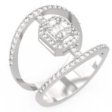 TR025-Mirage Diamond Ring