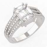 Elegant TTR028 Mirage Diamond Ring
