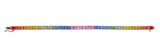 AB148 Multi-Colour Sapphire Bracelet | Princess Cut Channel Set | Trinity Designer Jewel Bangkok