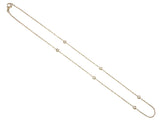 TNK019 - Stunning Diamond by the Yard Necklace in 18kt Gold & 1.00 ct Diamonds for Women and Girls