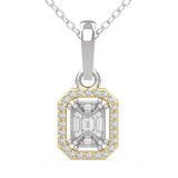 Elegant TPD013 Diamond Pendant Necklace