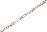 Tennis Bracelet with All-Around Diamonds Timeless Elegance and Sparkle for a Luxurious Sophisticated Look