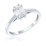 Fancy Cut Diamond in Composite Setting Band  A Distinctive Elegant Design with a Touch of Modern Luxury