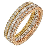 Custom Diamond Eternity Ring in 18K Gold | Fine Jewelry Manufacturer – No MOQ