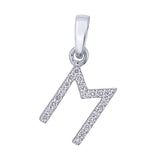 Diamond Initial Pendant Necklaces