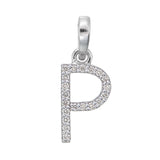 Diamond Initial Pendant Necklaces