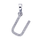 Diamond Initial Pendant Necklaces