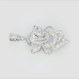 Diamond Lord Ganesha Pendant – Luxury Baguette & Round Diamond Ganpati Pendant