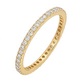 Custom Diamond Eternity Ring in 18K Gold | Fine Jewelry Manufacturer – No MOQ