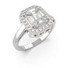 Mosaic Pie Cut Diamond | Pie Cut Diamond Ring | Trinity Designer Jewel