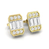Premium Gold Earrings with Diamonds 