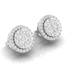 Unique and Fancy Gold with Diamonds Earrings Jewelry 