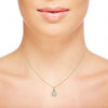 Halo Diamond Necklace | Solitaire Necklace | Trinity Designer Jewel