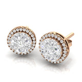 Illusion Diamond Earrings | Illusion Earrings | Trinity Designer Jewel