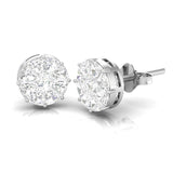 Pizza Cut Diamond Ear Studs | Ear Studs | Trinity Designer Jewel