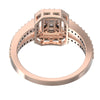 Emerald Cut Diamond Ring | Diamond Ring | Trinity Designer Jewel