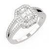 Emerald Cut Diamond Ring | Diamond Ring | Trinity Designer Jewel