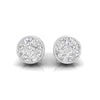 Round Diamond Earrings Studs | Round Earrings | Trinity Designer Jewel