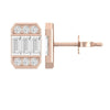 Gold with Diamond Earrings for Girls & Women's