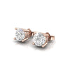 Solitaire Diamond Studs | Studs Earrings | Trinity Designer Jewel