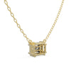 Emerald Cut Illusion Pendant | Trinity Designer Jewel