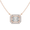 Diamond Pendant Necklace | Diamond Necklace | Trinity Designer Jewel