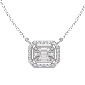 Diamond Pendant Necklace | Diamond Necklace | Trinity Designer Jewel