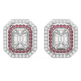 Italian Mosaic Earrings | Mosaic Earrings | Trinity Designer Jewel