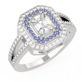 Pie Cut Diamond Ring | Diamond Ring | Trinity Designer Jewel