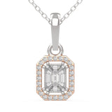 Mosaic Pie Cut Diamond Necklace | Trinity Designer Jewel