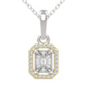 Mosaic Pie Cut Diamond Necklace | Trinity Designer Jewel