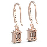 Mosaic Pie Cut Diamond Earrings | Trinity Designer Jewel