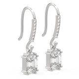 Mosaic Pie Cut Diamond Earrings | Trinity Designer Jewel