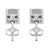 Emerald Cut Diamond Studs | Diamond Studs | Trinity Designer Jewel