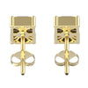 Emerald Cut Diamond Studs | Diamond Studs | Trinity Designer Jewel