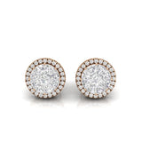 Illusion Diamond Earrings | Illusion Earrings | Trinity Designer Jewel