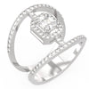 TR025-Mirage diamond Ring- 3.00 ct face up