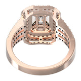 TR033-Mirage diamond Ring- 4.00 ct