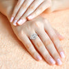 TR033 - 4.00 ct Mirage Diamond Ring Timeless Jewelry for Girls