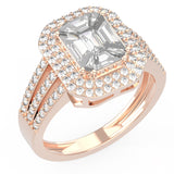 TR033-Mirage diamond Ring- 4.00 ct