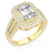 TR033-Mirage diamond Ring- 4.00 ct