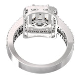 Mirage Diamond Ring 4.00 ct Dazzling Jewelry for Women 