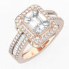 TR034-Mirage diamond Ring- 4.00 ct