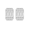 TE066 - Luxurious Gold with Diamond Earrings for Girls