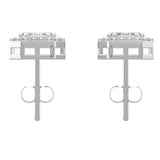 Illusion Diamond Earrings | Diamond Earrings | Trinity Designer Jewel