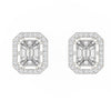 Illusion Diamond Earrings | Diamond Earrings | Trinity Designer Jewel