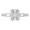 Mirage Diamond Ring 4 ct Face Up Beautiful Design for Women and Girls