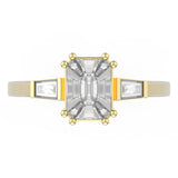 Mirage Diamond Ring 4 ct Face Up Beautiful Design for Women 